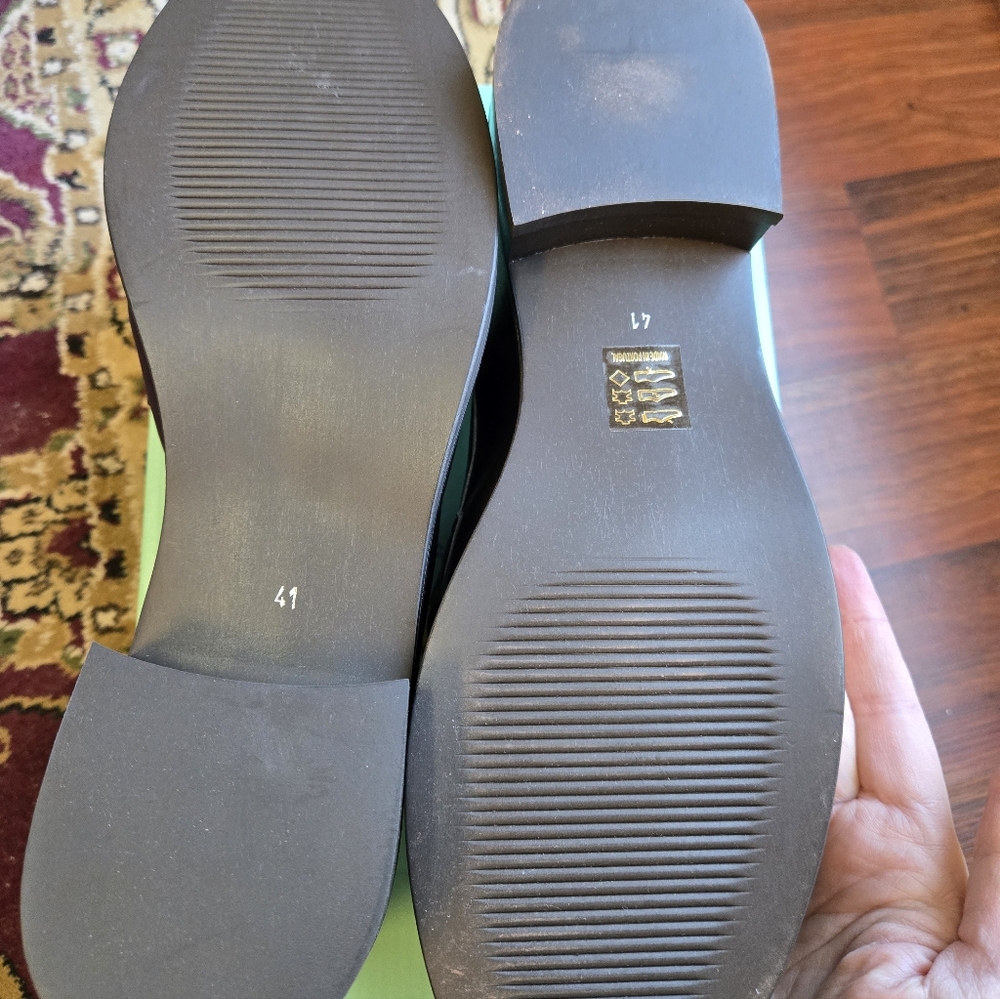 Unity In Diversity Brown Loafers With Chain Detail - image 7